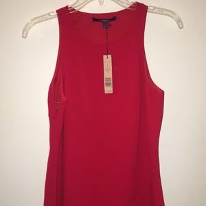 Rachel Roy Red Sleeveless Dress